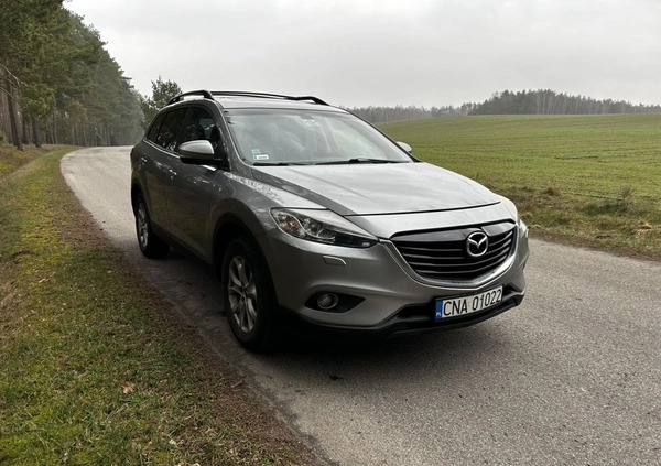 Mazda CX-9 cena 61900 przebieg: 147492, rok produkcji 2015 z Szubin małe 667